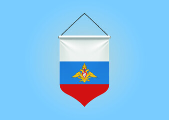 Obraz premium Russia Streamer Army Flag Set