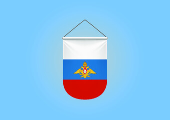 Obraz premium Russia Streamer Army Flag Set