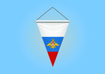 Russia Streamer Army Flag Set