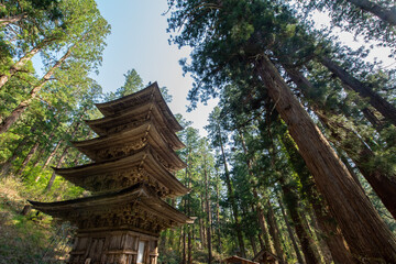 羽黒山五重塔