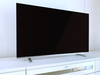 薄型テレビが置かれたリビングの風景