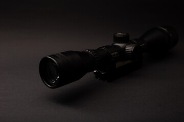 Sight for weapons on a yellow background