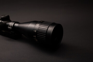 Sight for weapons on a yellow background