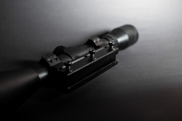 Sight for weapons on a yellow background