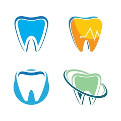 Dental logo Template vector illustration