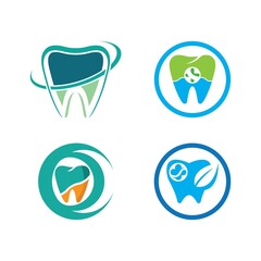 Dental logo Template vector illustration