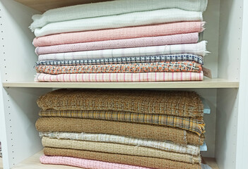 stack of towels