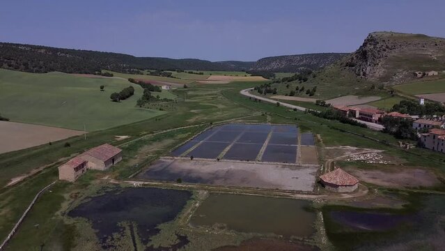 Salinas de Armall&aacute; en Tierzo provincia de Guadalajara Castilla-La Mancha Spain