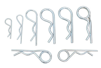 R Pins or hair pins for locking mechanism