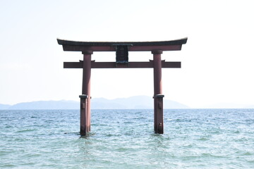 白髭神社の鳥居