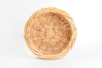 vintage ratten houseware isolated on white background