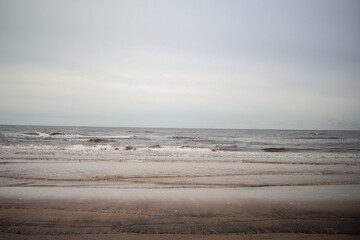 Fototapeta na wymiar Baltic sea, sky, summer, clouds