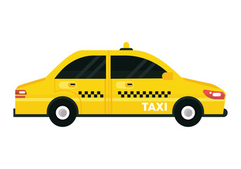 Obraz na płótnie Canvas sedan taxi car