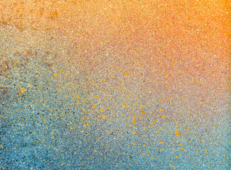 bright colorful street art graffiti background. Abstract creative spray drawing fashion colors on the walls of the city. Urban Culture gradient texture, copyspace backdrop