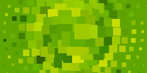 Light Green vector background with rectangles. Modern design with rectangles in abstract style. Design for your business promotion.