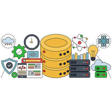 Premium download illustration of database
