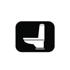 toilet logo image icon design vector illustration