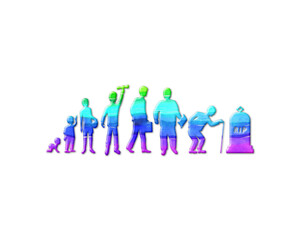 Life death Graveyard Age symbol, LGBT Gay Pride Rainbow Flag icon logo illustration