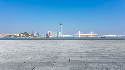 Road Surfaces and Financial District Buildings