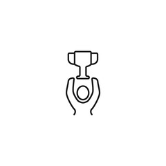 award icons symbol vector elements for infographic web