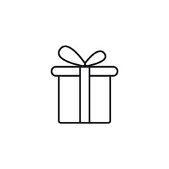 gift icons symbol vector elements for infographic web 