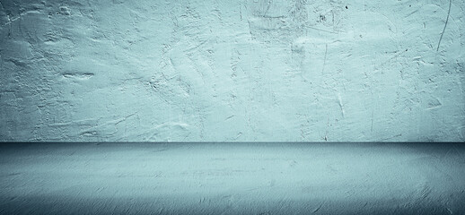 grey empty room cement concrete floor and wall abstract texture background