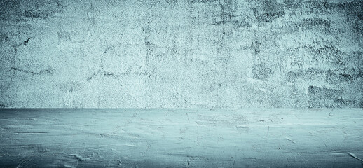 grey empty room cement concrete floor and wall abstract texture background
