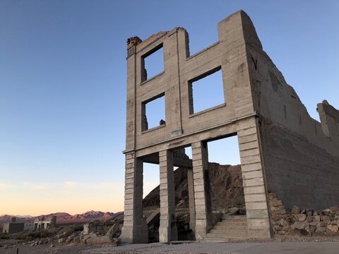Ghost Town at Dusk