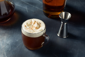 Boozy Warm Irish Coffee