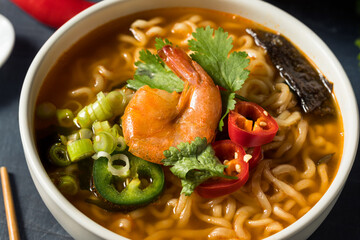 Instant Spicy Seafood Ramen