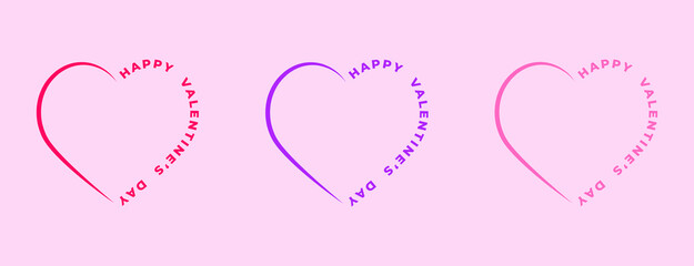 Heart on one side, Heart with writing on the other side