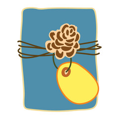 Winter aromatic spices for decoration and preparation of pastries and drinks. Vector.