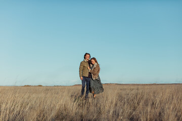 Naklejka premium Modern Couple in love