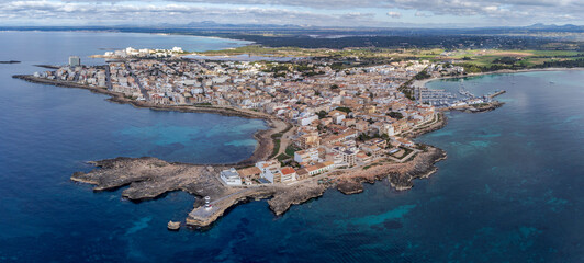 Colònia de Sant Jordi, ses Salines, Mallorca, Balearic Islands, Spain
