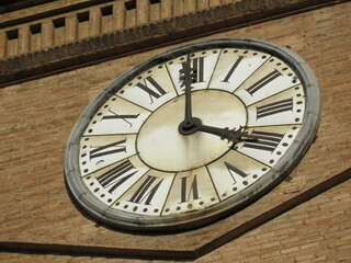 Fototapeta premium Reloj De La Iglesia De Sant Andreu Del Palomar.