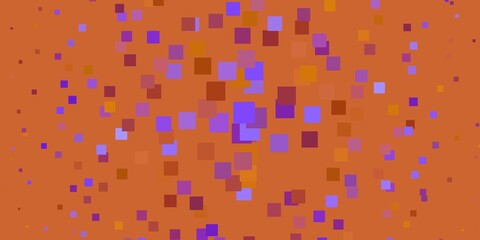 Light Pink, Yellow vector template with rectangles. Modern design with rectangles in abstract style. Template for cellphones.