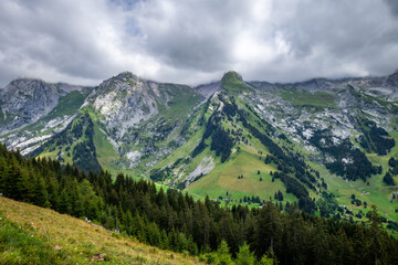 Aravis Mountain range, France