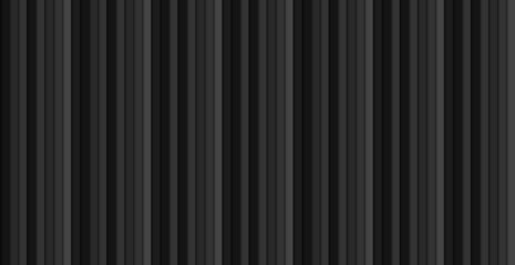 Panoramic black and gray vertical lines - Vector