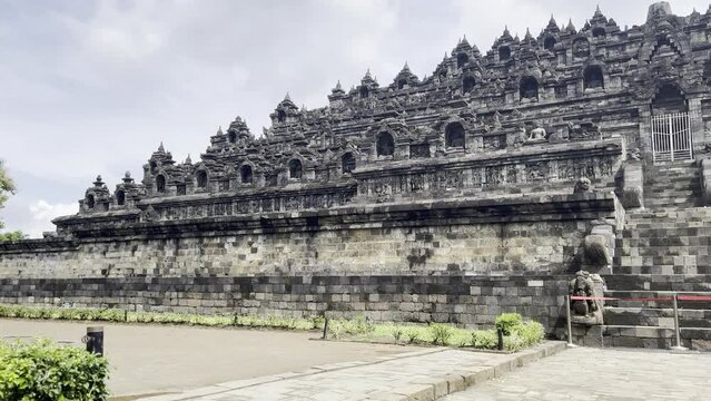 ボロブドゥール寺院 ジョグジャカルタ ジャワ島 インドネシア 東南アジア
