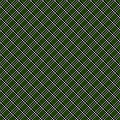 seamless green tartan  diagonal pattern