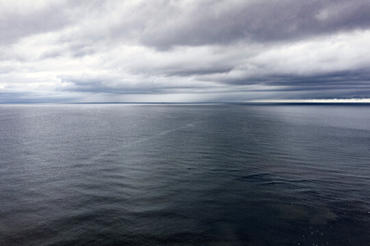 South coast of Sweden on a cloudy day