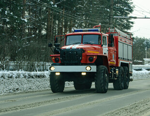 fire truck tanker