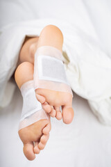 Detox feet pads natural herbal.