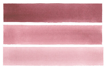 Fototapeta premium Red striped abstract background, watercolor line on the white texture paper background, background or template for text