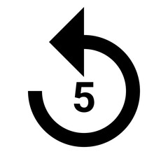 Replay 5, Replay 5 Icon, Replay 5 Symbol


