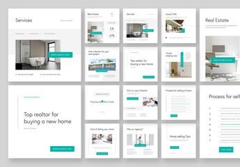 E Newsletter Layout for Real Estate Purposes