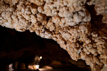 Koněprusy Caves is a cave system in the heart of the limestone region known as Bohemian Karst, Czech Republic. It is located southwest of Prague