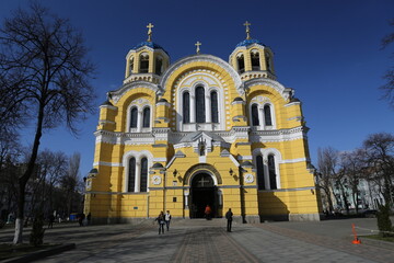Fototapeta na wymiar Kyjev, Kyjiv, Old Europe , Ukrajina ,city, 