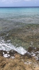 waves on the beach