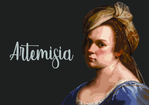 Artemisia Gentileschi - portrait